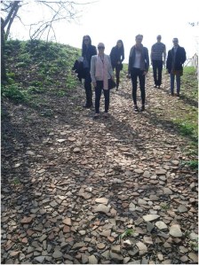 Monte Testaccio, roomalaisten amforakaatopaikka.