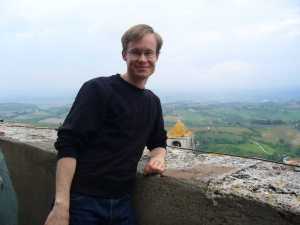 Kauden 2005–2006 Wihuristi Jesse Keskiaho San Gimignianon retkellä keväällä 2006. (Kuva: EMV.)