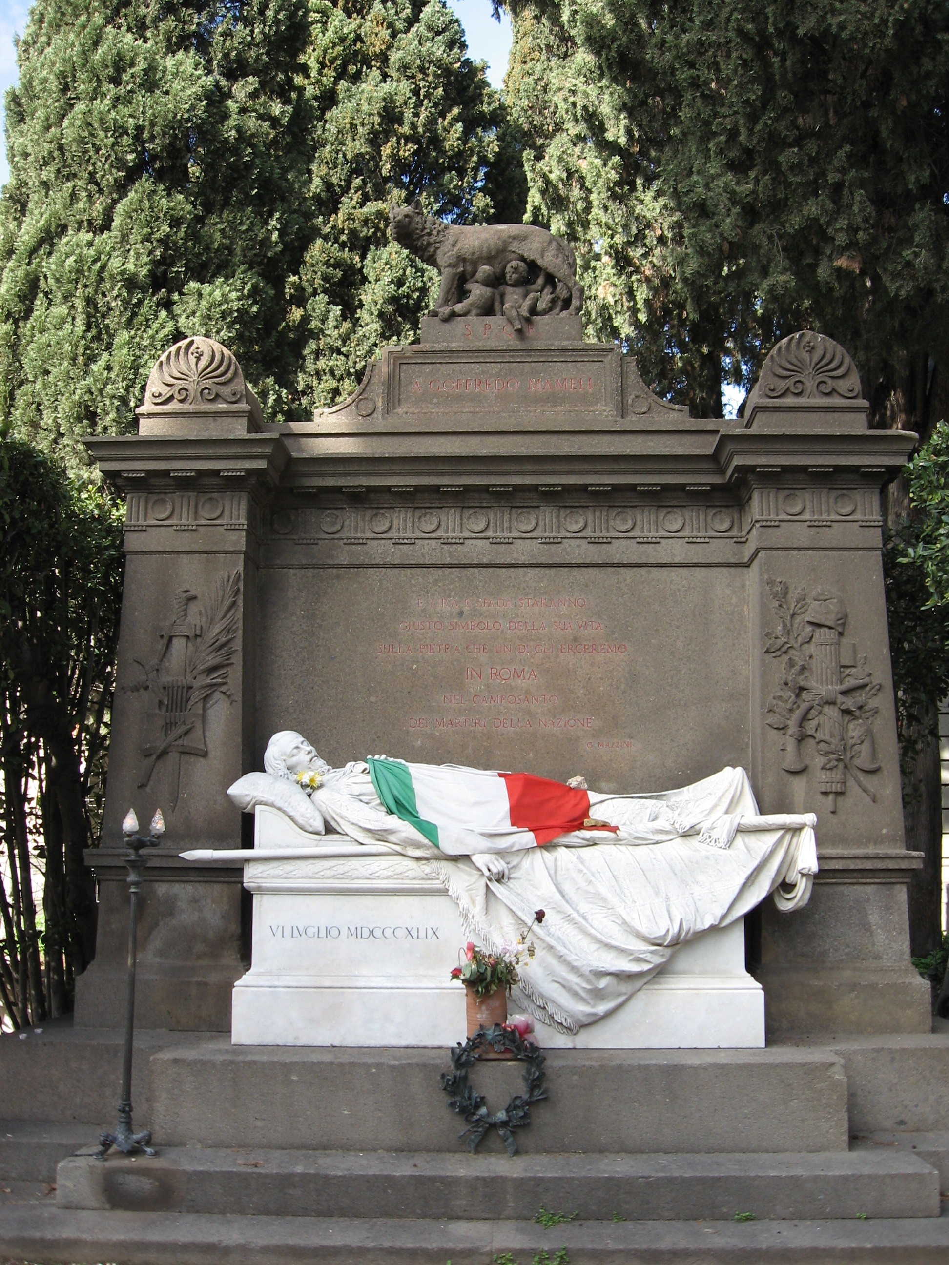 Goffredo Mamellin hautamuistomerkki